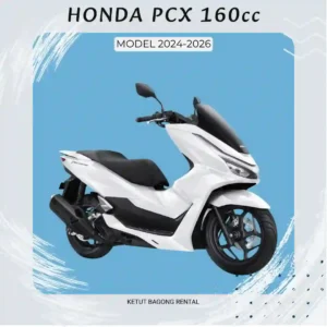 rent big motorbike honda pcx model 2024-2026 by ketut bagong rental