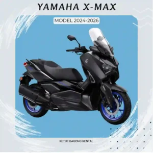 best rent maxi scooter yamaha xmax model 2024 in bali by ketut bagong rental