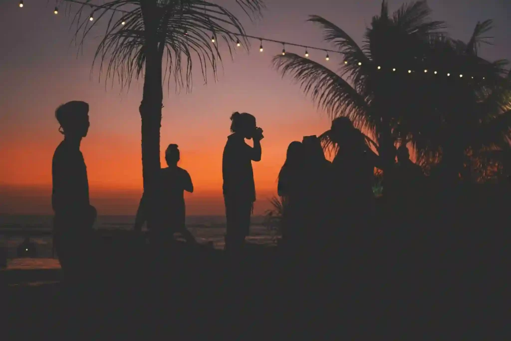 taste living in canggu with on the sunset hour
